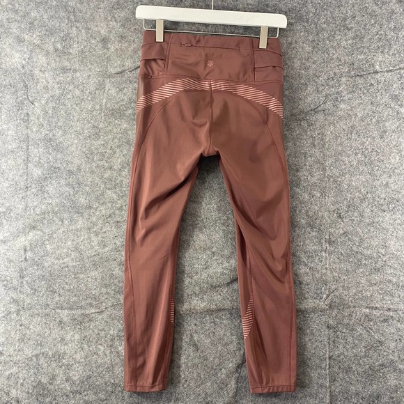 Athleta x Allyson Felix Leggings Small Mauve Pink Legend High Rise Limited - Picture 5 of 16